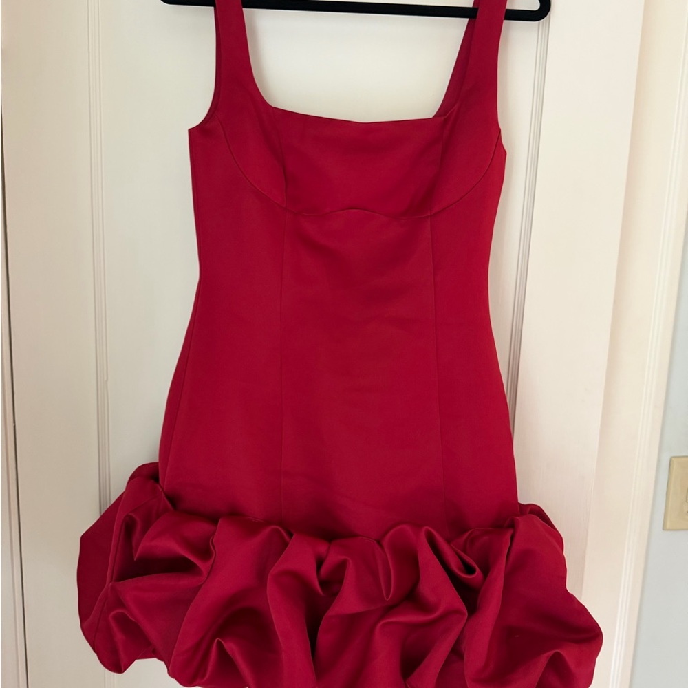 Fashion Nova Red Sculpted Mini Dress - Picture 5 of 5